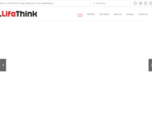 Tablet Screenshot of lifethink.gr
